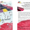 <h3>Flyer et affiche de « Les B de Bébé », spectacle pour très jeunes enfants</h3> 